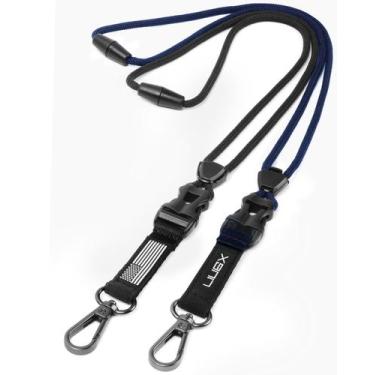 Imagem de Lanyards LIUGX, pacote com 2 faixas, Heavy Duty Safety Breakaway, band