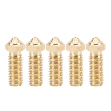 Imagem de Hyuduo 5pcs Hot End Bncsion Substaction Peças para X Plus 3 3D Extrusora de Impressora, Bico de Latão de 0,8 Mm para Impressão de Alta Velocidade