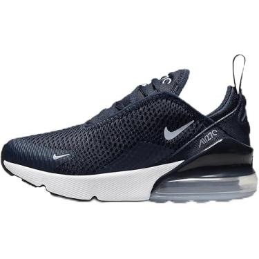 Imagem de Nike Tênis infantil Air Max 270 (AO2372-407, obsidiana/branco/branco/cobalto Bliss), Obsidiana/branco/branco/cobalto Bliss, 1 Little Kid