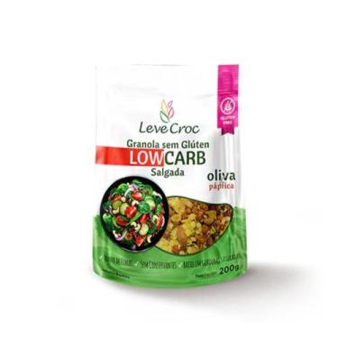 Imagem de Granola Salgada Low Carb Oliva e Páprica Leve Croc 200G