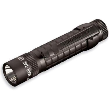 Imagem de Maglite Lanterna LED recarregável Mag-Tac – Bisel liso, preto fosco