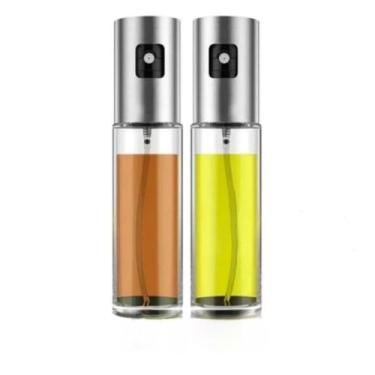 Imagem de Kit 3 Spray Pulverizador de Vidro para Azeite e Vinagre – Borrifador Manual para Cozinha(2)