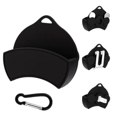 Imagem de Bolsa de silicone com clipe para coldre Zyn & Alpha, suporte universal para cinto, suporte compacto, suporte magnético para ventilação da viseira do sol do carro, acesso diário discreto