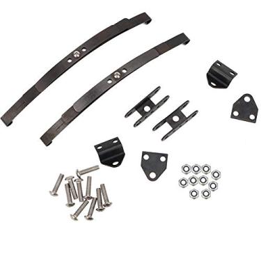 Imagem de Conjunto de suspensão de mola de placa de aço CUOFYUNL ​​Acessório de carro adequado para carro RC 1/10