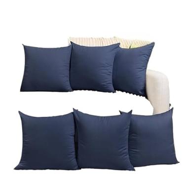 Imagem de ALMOFADAS DECORATIVAS CORES SÓLIDAS COM ENCHIMENTO PARA QUARTO SALA OU SOFÁ