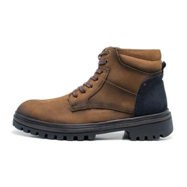Imagem de Bota Casual Masculino Terra Marinho Couro DIfranca - 080, 40
