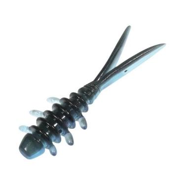 Imagem de Isca De Pesca Micro Worm De 25mm Em Madeira De Rosa TPR Flutuante De S