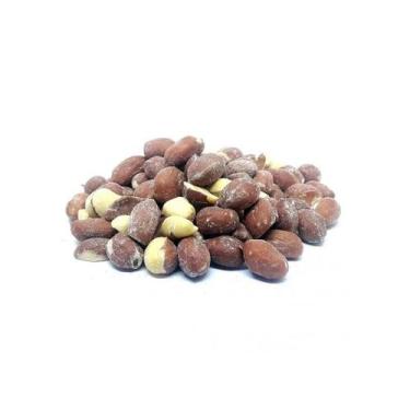 Imagem de Amendoim Torrado e Salgado com Pele Graudo - 1kg - N4 Natural