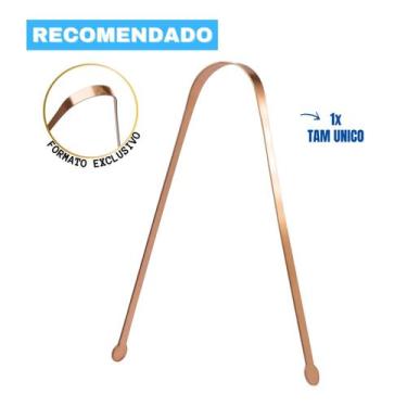 Imagem de Raspador Cobre Limpador Lingua Cobre - YA SHOP