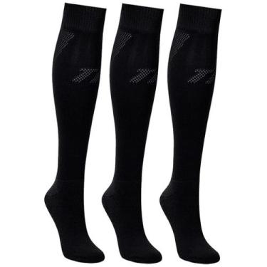 Imagem de Meião de Futebol Microfibra Cano Longo Trifil, Preto, 39/43