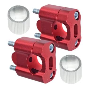 Imagem de Braçadeira Elevadora De Guidão Para Motocicleta | 1 Par com Altura Ajustável | Elevadores Para Conforto Em Motocicleta,Para Entusiastas, Viagens Na Estrada, Deslocamento Urbano E Em