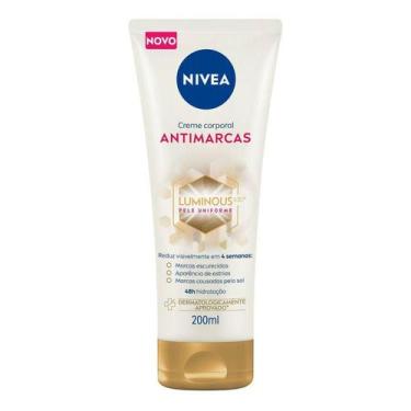 Imagem de Creme Corporal Antimarcas Nivea Luminous 630 Pele Uniforme 200ml