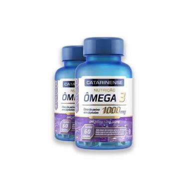 Imagem de Kit 2 Ômega 3 1000mg Catarinense 60 Cápsulas