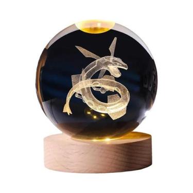 Imagem de Luz Noturna Em Cristal 3D Com Figuras De Pokémon, Brinquedos Blastoise