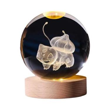 Imagem de Luz Noturna Em Cristal 3D Com Figuras De Pokémon, Brinquedos Blastoise