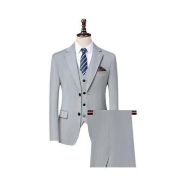 Imagem de Conjunto De Terno Masculino Elegante 2025 De Alta Qualidade Para Negóc