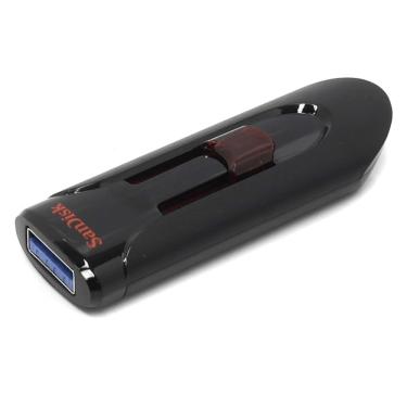 Imagem de Pen Drive SanDisk Cruzer Glide 64GB USB 3.0  Preto/Vermelho