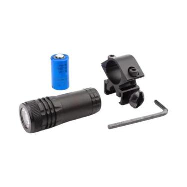 Imagem de Lanterna Tática Mini Recarregável LED 11 20MM Pequena Luz Suspensa Par