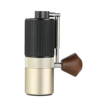 Imagem de Moedor De Café Manual Profissional Em Aço Inoxidável Com Ajuste De Moa