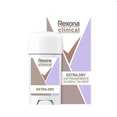 Imagem de Antitranspirante Rexona Clinical em Creme Extra Dry 96h 58g