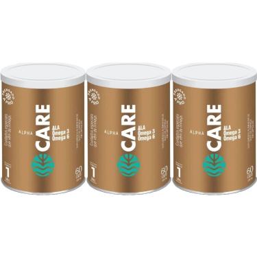 Imagem de Kit 3X Alpha Care - 60 Cáspulas - Vital Âtman-Masculino