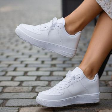 Imagem de Tênis Sneakers Unissex Moda Fitness Treino Academia Caminhada E Skate-Unissex