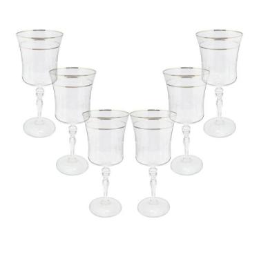 Imagem de Jogo de taças para água cristal ecológico Bohemia Grace 300ml 6 peças 