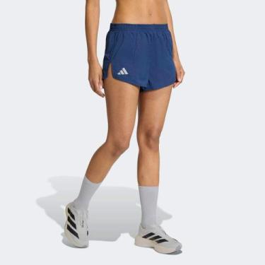 Imagem de Short Adidas Adizero Essencials Feminino, Cinza, G