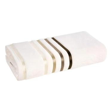 Imagem de Toalha Banho Gigante Karsten Lumina 150x86 cm 838G/m², Bege - 1112, 1