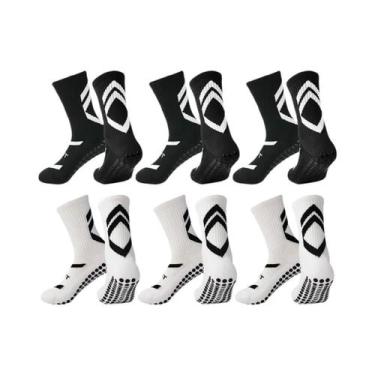 Imagem de Meias Esportivas Antiderrapantes Unissex Para Rugby, Futebol, Caminhad