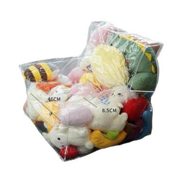 Imagem de Capa Grande Transparente Para Cadeira De Armazenamento De Brinquedos I