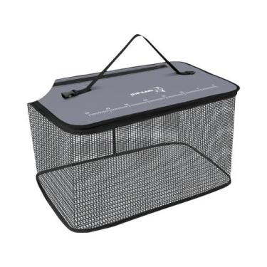 Imagem de Cesto De Pesca Flutuante Dobrável Com Revestimento De Borracha Para Pe