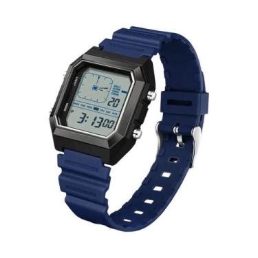 Imagem de Relógio Esportivo Digital À Prova D'água Masculino Com Calendário Com 