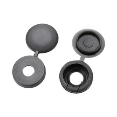 Imagem de Capa Decorativa Para Parafuso De Carro 100 Peças, Tampa Protetora Dobr