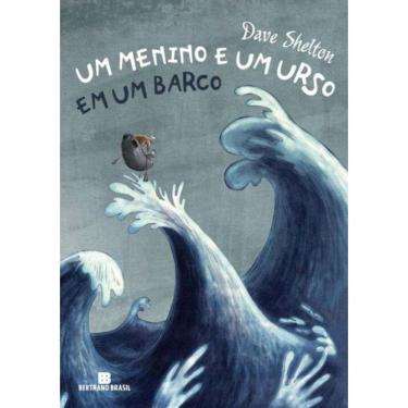 Imagem de Um menino e um urso em um barco