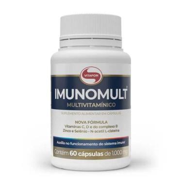 Imagem de Multivitamínico Imunomult - Vitafor, 60 Capsulas