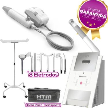 Imagem de Kit HTM Beauty Steam Beauty Face Alta Frequência Eletrodos Suporte, 11