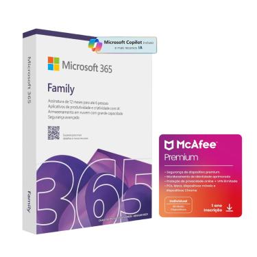 Imagem de Microsoft 365 Family com Copilot