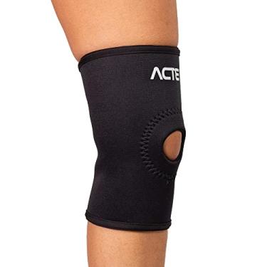 Imagem de Acte, Joelheira com Orifício e Reforço Patelar Tamanho G R39-G - Preto