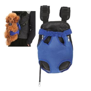 Imagem de Mochila Canguru Cachorro Gato Cao Pet Passeio Caminhada Animal de Esti