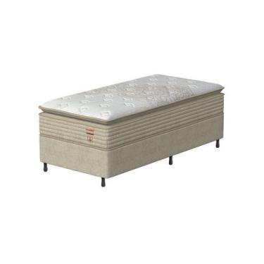 Imagem de Conjunto Box Solteirão Espuma Prodormir Fiorano (100x200x60cm)