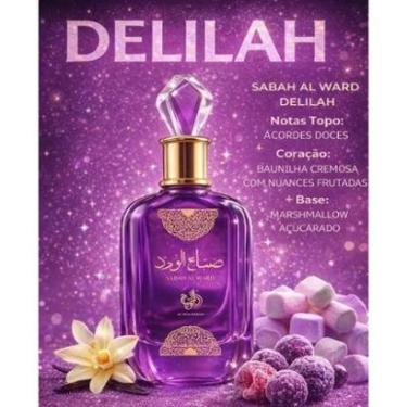 Imagem de Al wataniah sabah al ward delilah eau de parfum perfume feminino 100ml-Feminino
