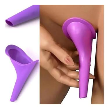 Imagem de Urinol Feminino Portatil Silicone Reutilizavel Xixi Em Pe - Congratula