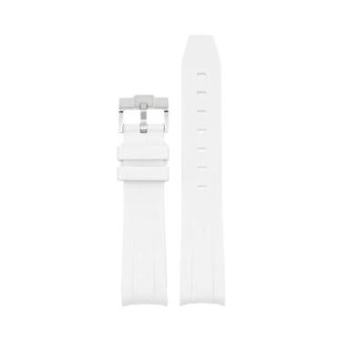 Imagem de Pulseira De Silicone De Borracha De 20mm À Prova d'Água Para Relógio E