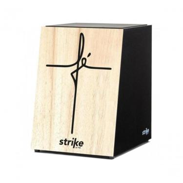 Imagem de Cajon Strike Fé SK4050 com Captação Interna e Esteira de 12 Fios para Som Versátil e Al...