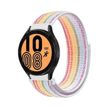Imagem de Pulseira De Nylon 20mm/22mm Para Samsung Galaxy Watch GT Huawei Watch 