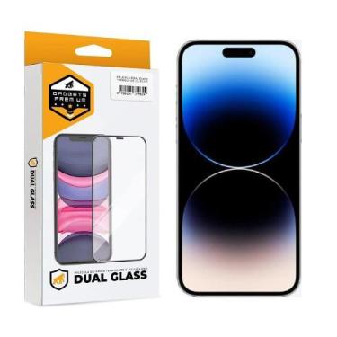 Imagem de Película para iPhone 14 Pro Max - Dual Glass Preta - Gshield