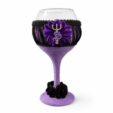 Imagem de Taça Artesanal Maria Mulambo Tecido 300 ml - Lua Mística - 100% Origin