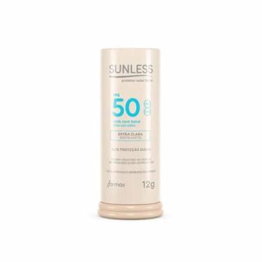 Imagem de Protetor Solar Sunless Facial FPS 50 Stick com Base Extra Clara Efeito