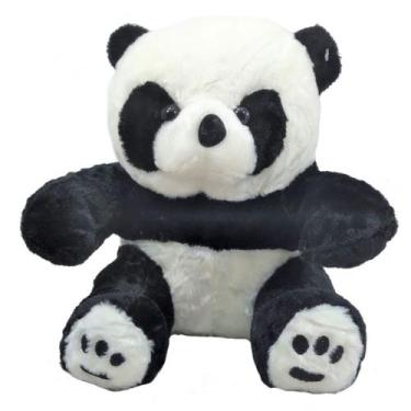 Imagem de Urso Panda Pelúcia Sentado 25 Cm Alt. - S2 Toys